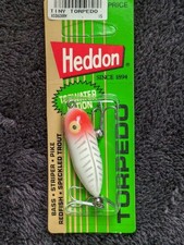 Heddon Tiny Torpedo 1990 Edition 1.75" Fishing Lure Rare Used