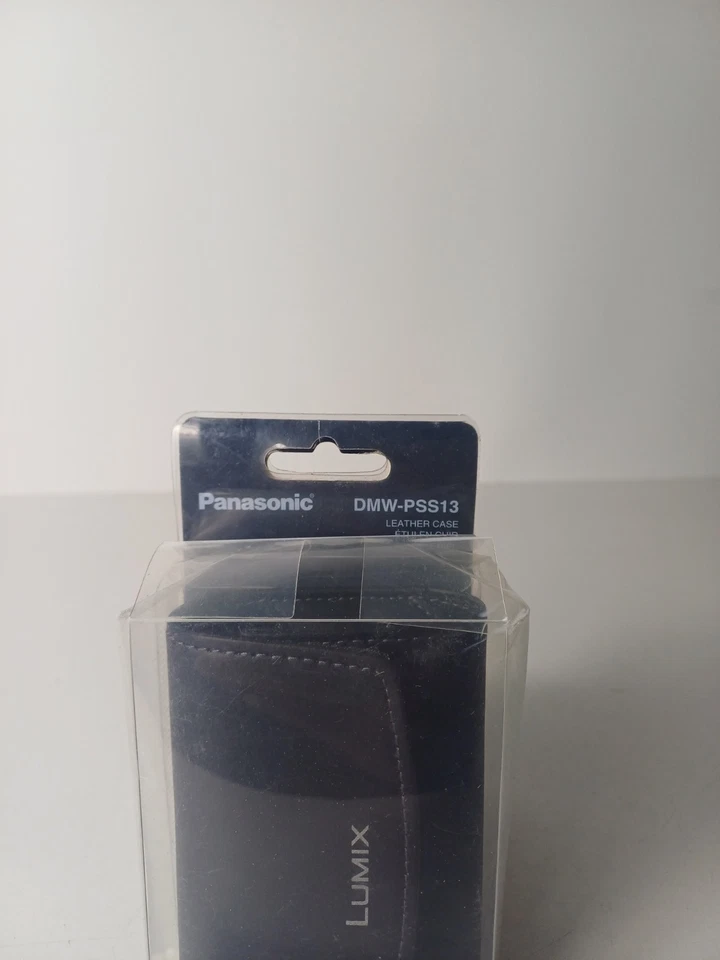 Panasonic DMW-PSS13 Leather Camera Case Compact Belt Loop Black - Image 2 of 4
