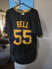 Josh Bell Pittsburgh Pirates Replica Autograph Jersey MLB Baseball
