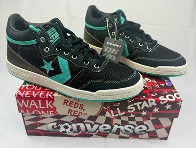 Converse x Liverpool FC Men\'s 8.5 Sneakers Fastbreak Pro Mid Black Teal A12785C Converse x Liverpool FC Men main image 4