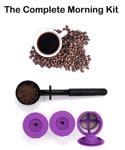 Reusable K Cups Coffee Filter Pod for Keurig 1.0 & 2.0 Machines - Coffee Scoo... - Picture 2 of 9