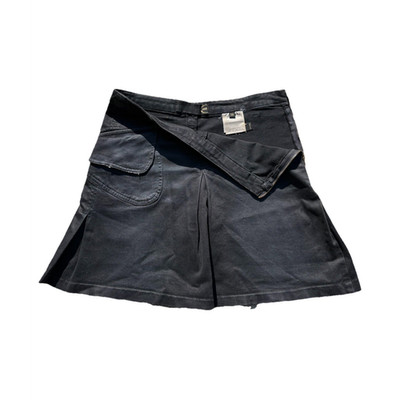Vintage Just Cavalli Black Mini Skirt Y2K early 2000 s