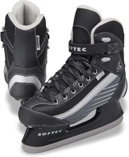 Jackson Ultima Softec Sport Men's Recreational Hockey Skate, Black - Size 12