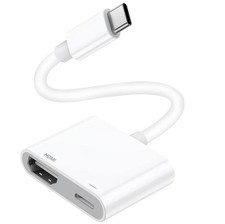  Apple MFi Certified USB C to HDMI Adapter for iPhone 17 16 to TV, USB-C Dig...