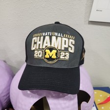 RARE!! University of Michigan National Championship Jordan Locker Room Hat