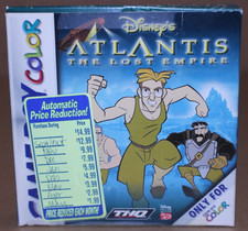 USED / CIB / Disney's Atlantis: The Lost Empire (Nintendo Game Boy Color, 2001)