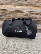 CHANEL Black Chanel No 1 Beaute Fragrance GWP VIP Duffel Bag New in Package