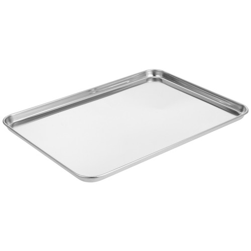 Stainless Steel Rice Noodle Dish Serving Trays with Lids Platter Plate - Picture 10 of 12