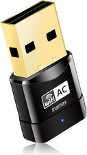 New Inamax Wifi Nano 11AC Adapter- AC 600 Dual Band - 2.4GHz 5.8GHz