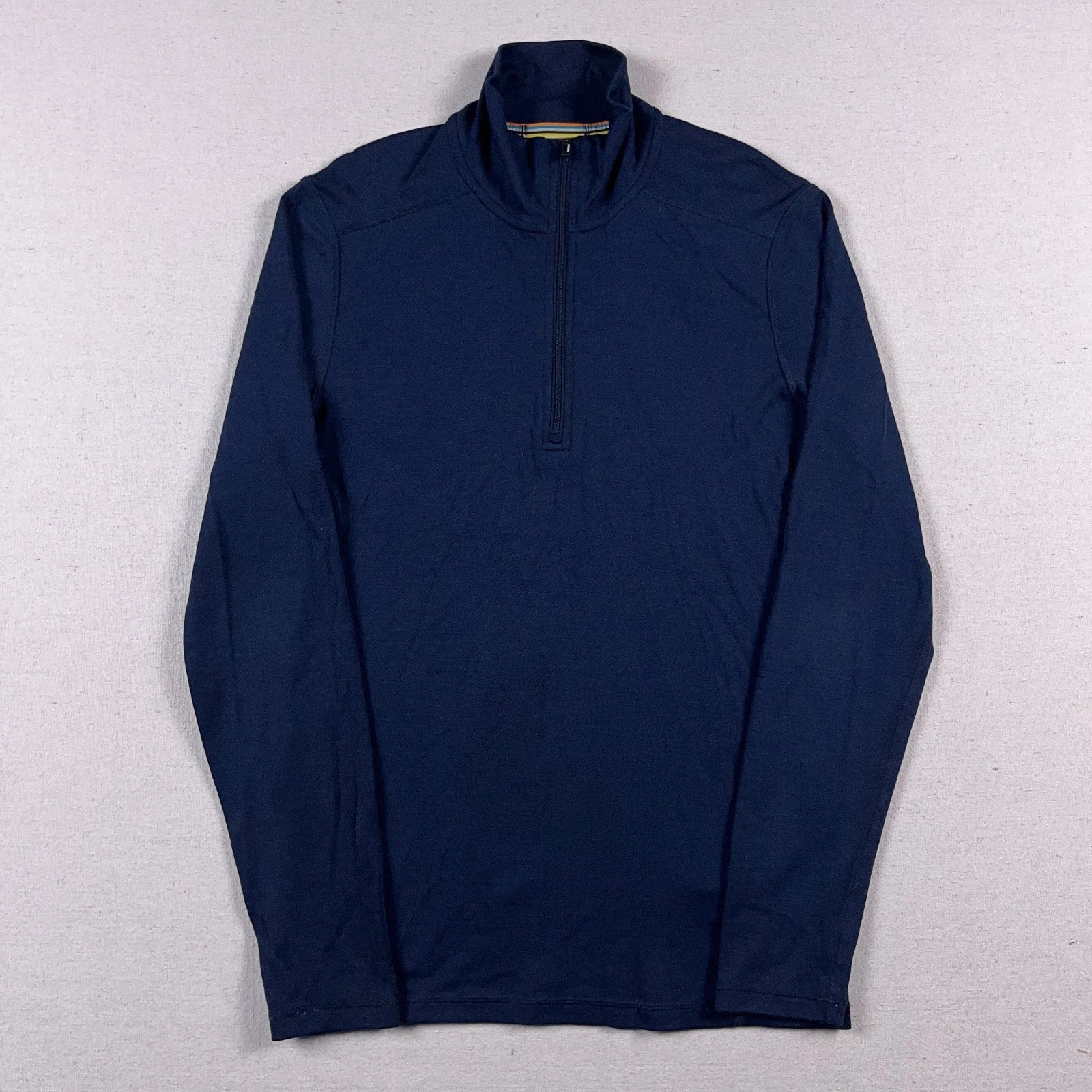 SmartWool Pullover Mens Small Merino 250 Navy Blue Quarter 1/4 Zip Base Layer
Opens in a new window