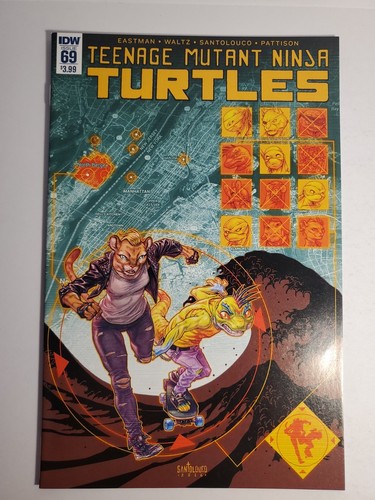 Teenage Mutant Ninja Turtles #69 IDW 2017 TMNT CVR A Tom Waltz Kevin Eastman
