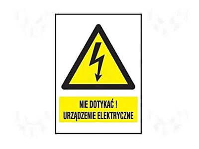2X 1EOA105/148PCV Sicherheitszeichen Warnung Mat: PVC W: 105mm H: 148mm ANRO
