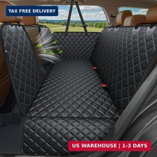 URPOWER 4 in 1 Dog Car Seat Cover for Back Seat, Waterproof Hammock  Mesh Windo