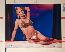 Emma Hix 8x10 Photo Print Sexy Slave Leia Star Wars Cosplay Onlyfans Pornstar