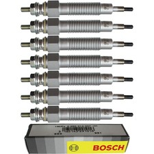 7x BOSCH Glühkerzen für Smart Fortwo Coupe 450 0.8 CDI 451 City-Coupe