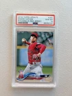 2018 Topps Update #US1 Shohei Ohtani Pitching PSA 10 RC Rookie