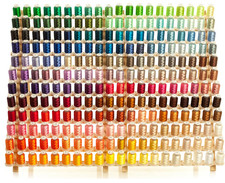 260 Spools Polyester Embroidery Machine Threa...