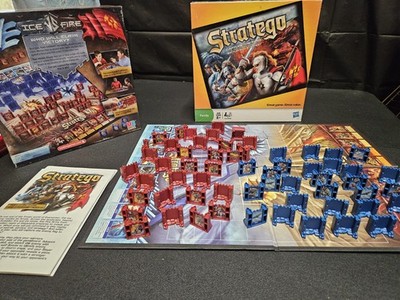 Stratego Original Board Game Battlefield Strategy 100% Complete