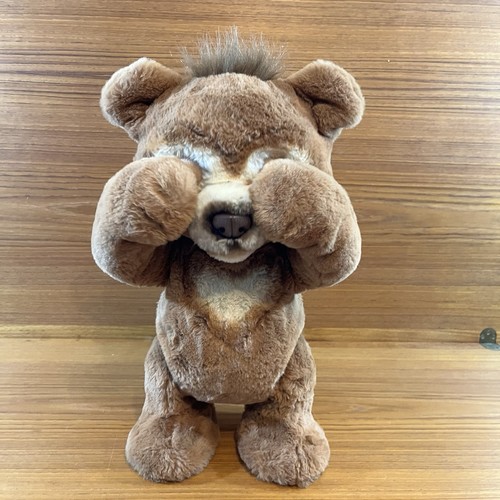 FurReal Cubby der neugierige Bär interaktives Plüschtier funktioniert Geräusche Bewegung!  - Bild 13 von 18