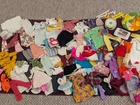 Vintage Barbie Clothing Lot Many Handmade Wedding Dress & More + Furniture LOT