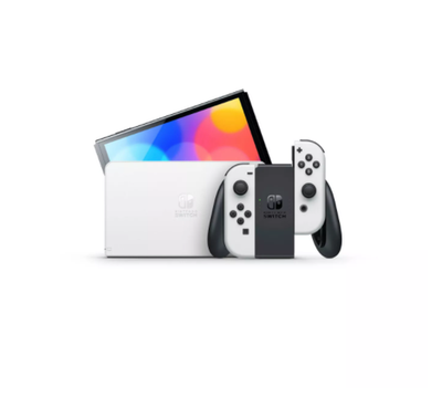 Nintendo HEGSKAAAA OLED w/ White Joy-Con White, Nintendo Switch