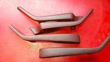 4x Armlehne Türgriff vorn hinten links rechts rot mittelrot Mercedes W126 SE SEL