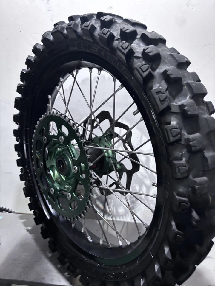 10-18 2018 KX250F KX 250F OEM Juego de ruedas llantas delanteras traseras juego de ruedas completo Foto 3 de 4