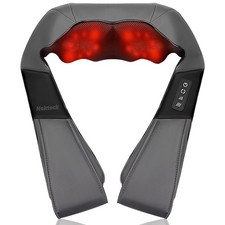 Nekteck Shiatsu Neck Massager with Heat for Pain Relief Deep Tissue, Valentin...