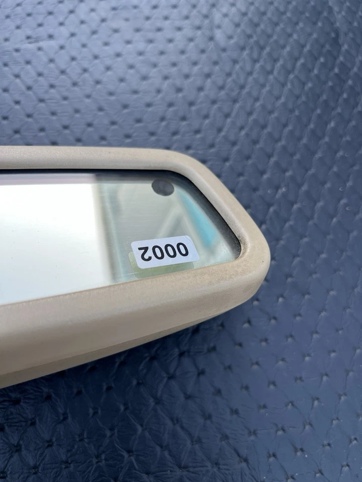 93-02 Mercedes R129 SL500 SL320 Interior Rear View Mirror Beige 1298110131 OEM - Bild 3 von 4