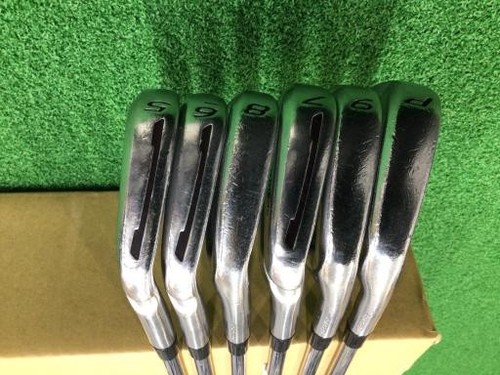 Set De Fers De Golf TaylorMade TOUR Preferred CB 5-9 + PW (6 Pièces) - Shafts Graphite TP-65 Rigide, Droitier, Occasion