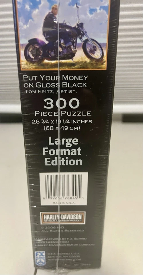 Harley Davidson 300 large piece edition Jigsaw puzzle New - Completely sealed - Image 2 of 4