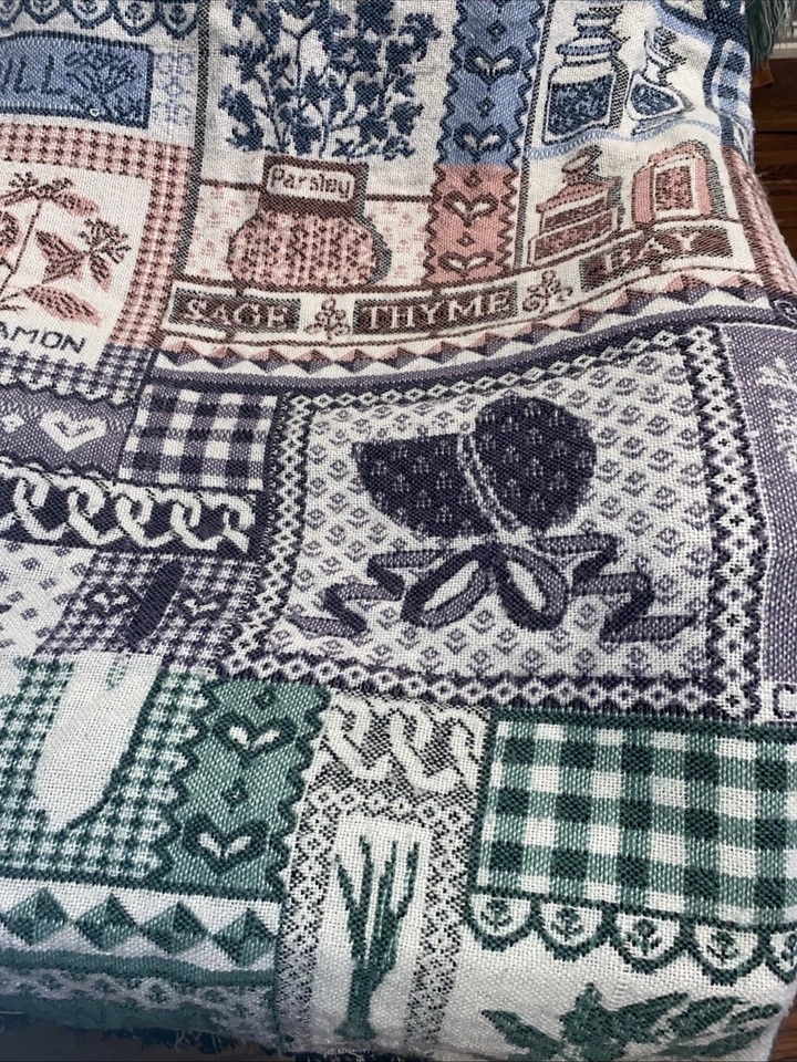 Tapeçaria Spices 58 x 47 cores pastel - Imagem 3 de 4