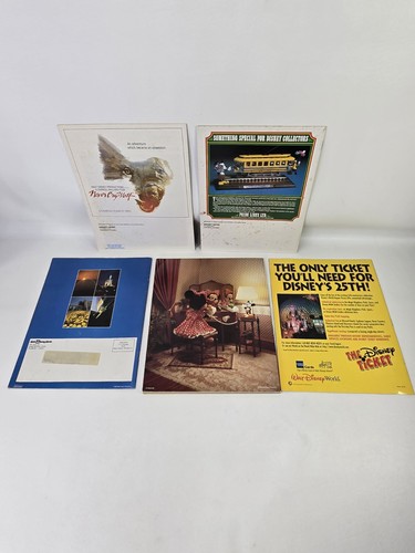 Walt Disney World Guides & News Vintage Mixed Lot of 5 1982-96 Magazine Style - Picture 12 of 13