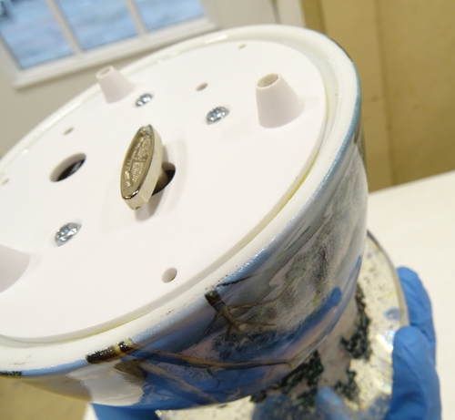 Train / Musical Snow Globe / Tested / Working / FedEx Free Shipping / MR59783_a - Picture 13 of 16