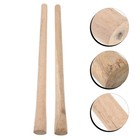  2 Pcs Hammer Repair Part Hacke-handgriff Aus Hartholz Gartengeräte