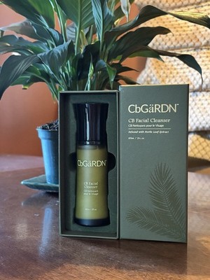 CbGäRDN Facial Cleanser for Face, Infused with Nettle Leaf Extract, 2 fl oz