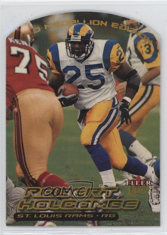 2000 Fleer Ultra Gold Medallion Robert Holcombe #131G 11pj