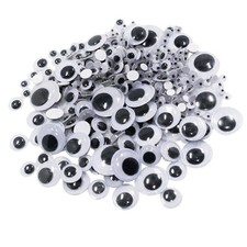700 Pièces De Tailles Assorties, Autocollantes, Collantes, Yeux écarquillés,
