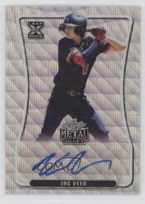 2020 Leaf Metal Draft Silver Wave Zac Veen #BA-ZV1 Auto 15r3