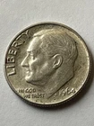 1964-D Roosevelt Dime 90% Silver US Mint Denver Extra Fine Circulated 1B