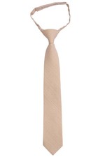 BELLUNO Solid Boys' Cotton Ties, Hook and Loop Pre-tied Ties for Little and B...
