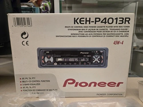 Pioneer KEH-P4013 Tuner Cassette Player - New Old Stock - Boxed And Tested NOS