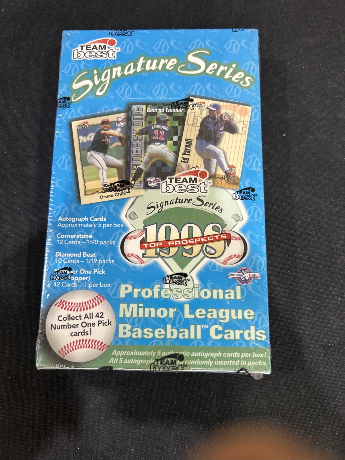 1998 Team Best SIGNATURE SERIES Baseball Box Factory Sealed 18 Packs 5 AUTOS