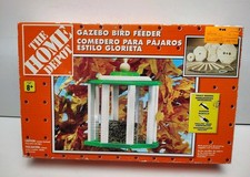 Vintage Gazebo Wild Bird Feeder 3lb Multi Bird Feeding Station Garden Home Depot