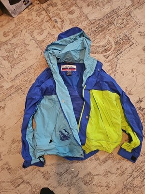 Men s REGATTA Sport windbreaker Jacket Size LARGE hooded full zip (hh82)