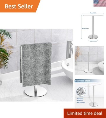 Versatile Freestanding Towel Organizer - Ideal for Bath, Kitchen & Accessories