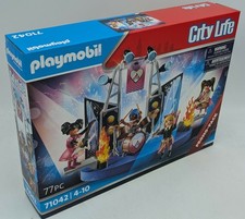 PLAYMOBIL City Life 71042 Music Band Bühne Rockband Musik Schlagzeug Gitarre NEU