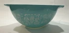 Vintage Pyrex 1-1/2 Qt. Mixing Bowl #442 Turquoise Cinderella Amish Butterprint