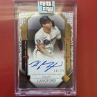 2024 Topps Transcendent Wyatt Langford /25 Auto Rookie