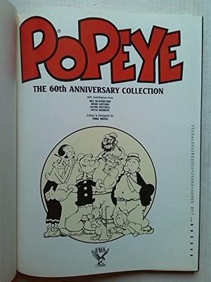 Collector's Edition (Popeye 60th Anniversary) Hardback Book The Fast Free